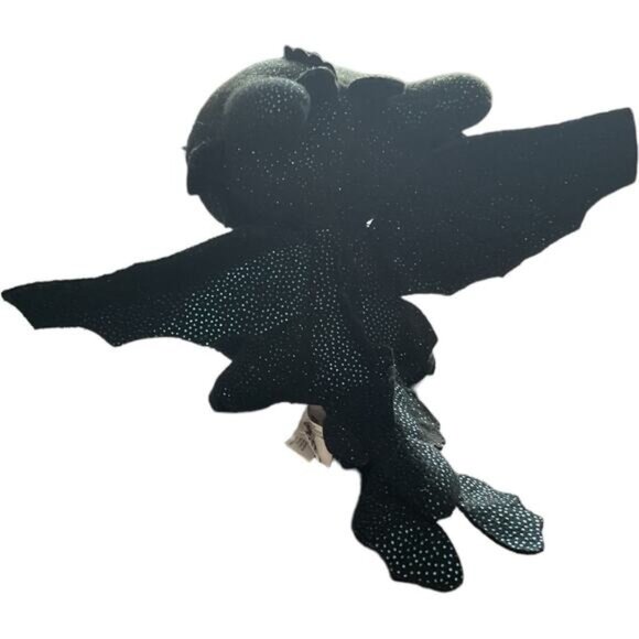 DreamWorks How To Train Your Dragon Toothless Plush 6" - Picture 5 of 5
